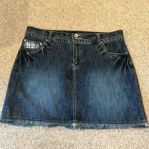 Faded Glory Denim Skirt